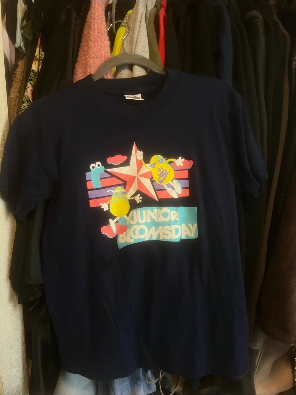 “Junior Bloomsday ‘91 Nike” Featuring original 90s Nike Grey Tag with red box